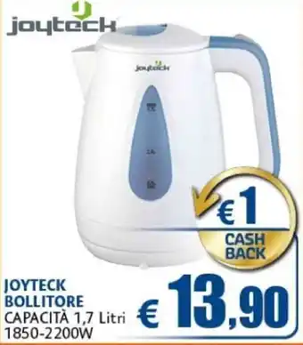 Joyteck Bollitore 1,7 litri