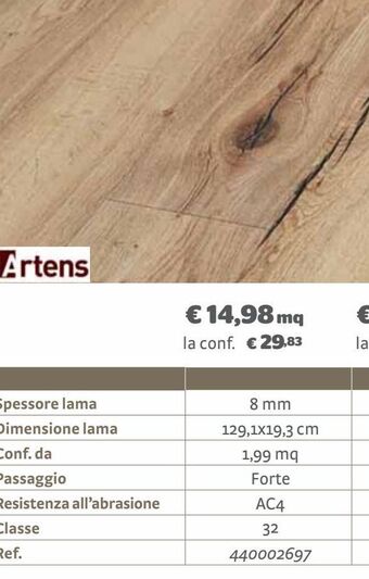 Bricocenter Pavimento orito 8mm passaggio: forte offerta