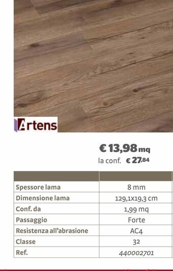 Bricocenter Pavimento orebro toni scuri 8mm passaggio: forte offerta