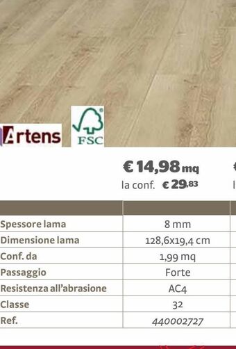 Bricocenter Pavimento weenen 8mm passaggio: forte offerta