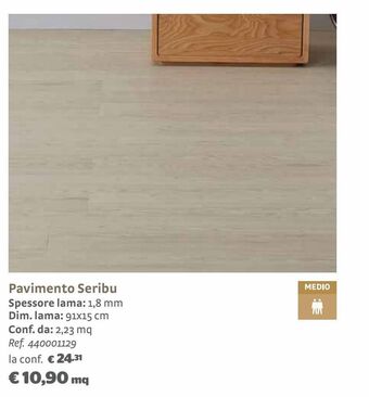 Bricocenter Pavimento seribu spessore lama: 1,8mm offerta