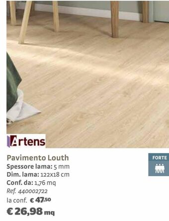 Pavimento louth spessore lama: 5mm
