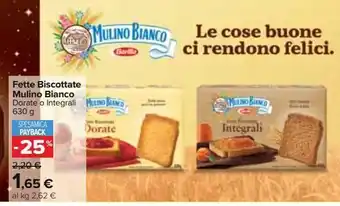 Carrefour Market Fette biscottate offerta