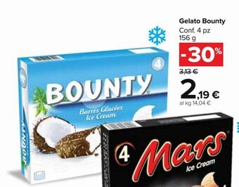 Carrefour Market Gelato bounty offerta