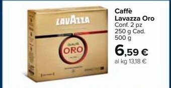 Carrefour Market Caffè lavazza oro offerta