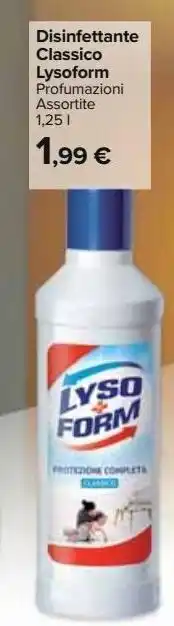 Carrefour Market Disinfettante classico lysoform offerta
