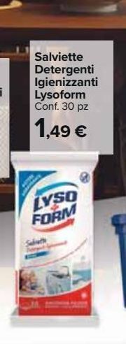 Carrefour Market Salviette detergenti igienizzanti lysoform offerta
