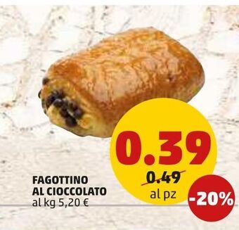 PENNY Fagottino al cioccolato offerta