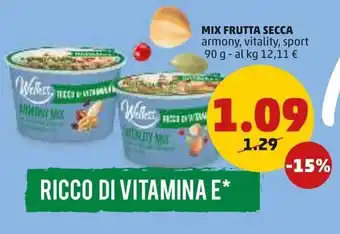 PENNY Mix frutta secca 90g offerta