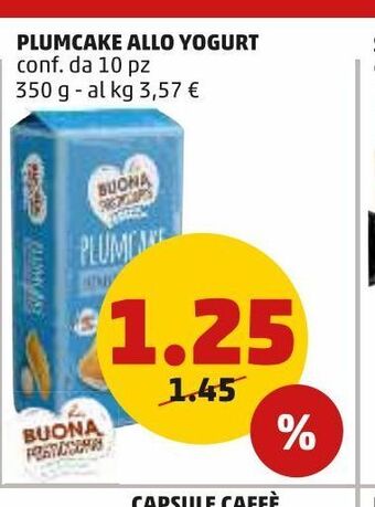 PENNY Plum cake allo yogurt conf. da 10pz 350g offerta