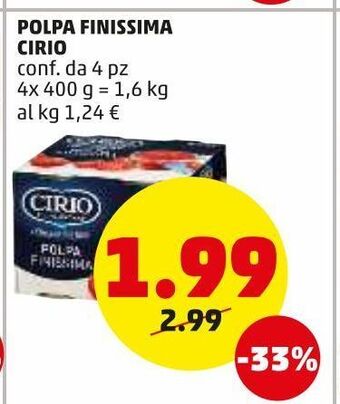 PENNY Polpa finissima cirio offerta