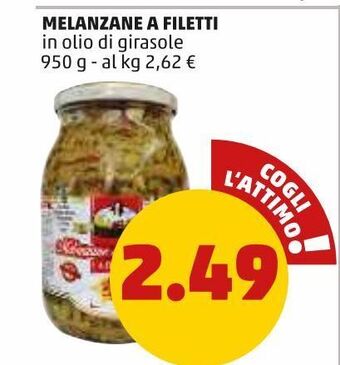 PENNY Melanzane a filetti offerta