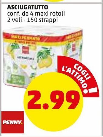 PENNY Asciugatutto offerta