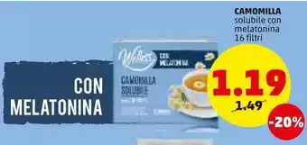PENNY Camomilla offerta