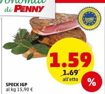 PENNY Speck igp offerta