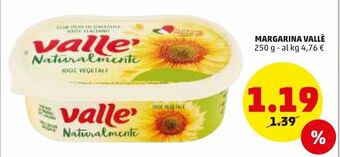 Margarina valle'