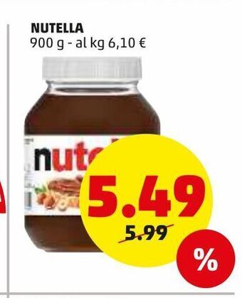 PENNY Nutella offerta