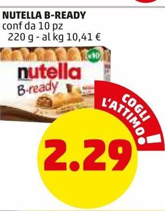 PENNY Nutella b-ready offerta