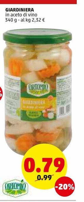 PENNY Giardiniera offerta