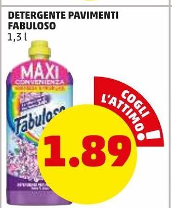 PENNY Detergente pavimenti fabuloso offerta