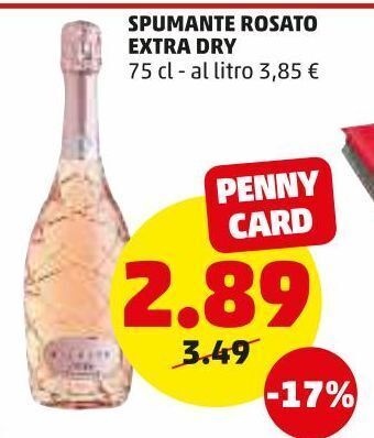 PENNY Spumante rosato extra dry offerta