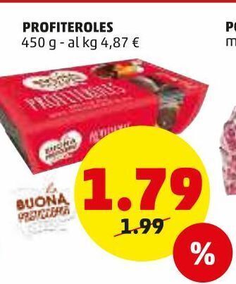 PENNY Profiteroles offerta