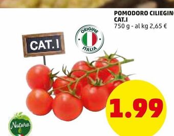 PENNY Pomodoro ciliegino cat.i offerta