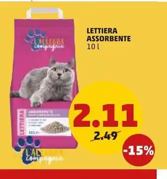 PENNY Lettiera assorbente 10l offerta