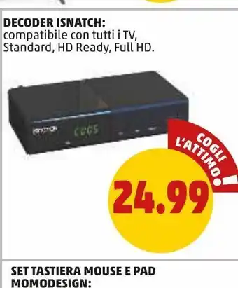 PENNY Decoder isnatch offerta
