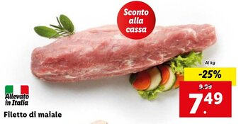 Lidl Filetto di maiale offerta
