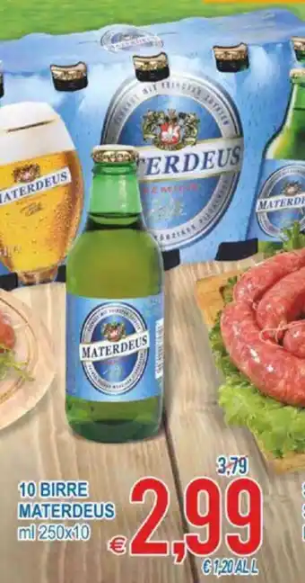 MD Discount 10 Birre Materdeus 250 ml x 10 offerta