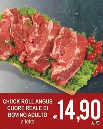 MD Discount Chuck Roll Angus Cuore Reale di Bovino Adulto offerta