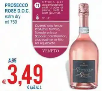 MD Discount Prosecco Rosè D.O.C. 750 ml offerta