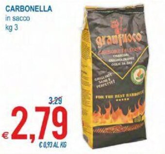 MD Discount Granfuoco Carbonella 3 kg offerta
