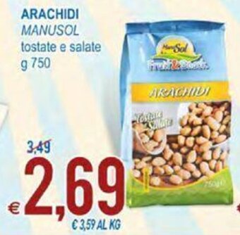 MD Discount Manusol Arachidi 750 g offerta
