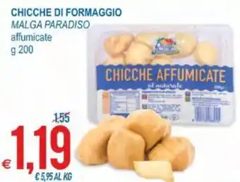 MD Discount Malga Paradiso Chicche di Formaggio 200 g offerta
