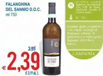 Falanghina Del Sannio D.O.C. 750 ml