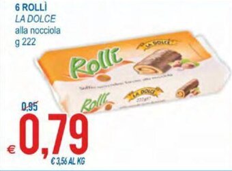 MD Discount La Dolce 6 Rollí 222 g offerta