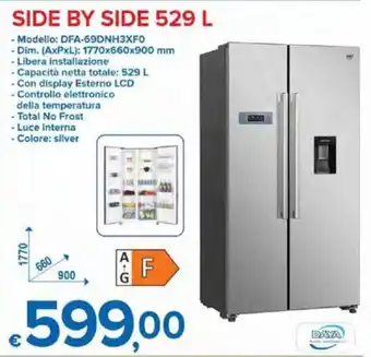 MD Discount Daya Side by Side 529 L offerta
