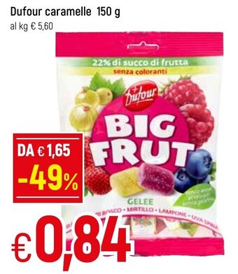 Famila Dufour Caramelle 150 g offerta