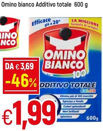 Famila Omino Bianco Additivo Totale 600 g offerta