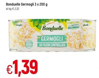 Famila Bonduelle Germogli 3 x 200 g offerta