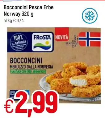 Famila Bocconcini Pesce Erbe Norway 320g offerta
