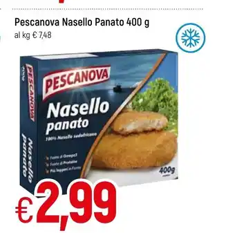Pescanova Nasello Panato 400g