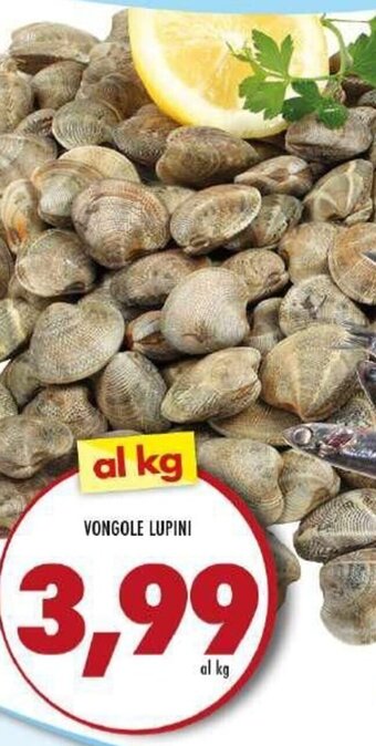 MA Supermercati Vongole Lupini offerta