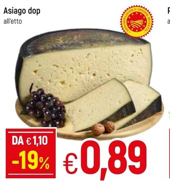 Famila Asiago DOP All'Etto offerta