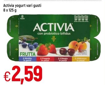 Famila Activia Yogurt Vari Gusti 8 x 125 g offerta