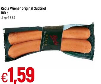 Famila Recla Wiener Original Südtirol 180 g offerta