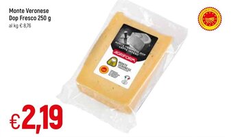 Famila Monte Veronese DOP Fresco 250 g offerta