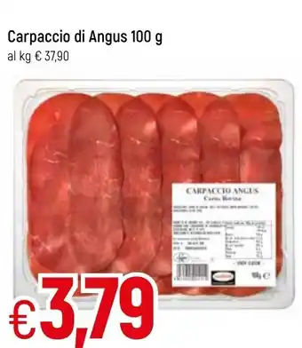 Famila Carpaccio di Angus 100 g offerta
